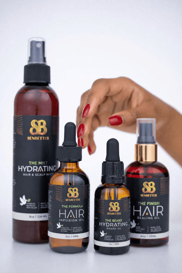 Senbetter botanical hair oil products