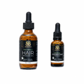 Botanical hair and beard care duo with The Formula and The Beard by SENBETTER