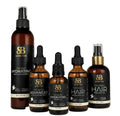 SENBETTER The Complete Bundle featuring hair oil, hydrating mist, finishing oil, and beard oil